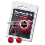 Лубрикант c согревающим и охлаждающим эффектом Brazilian Balls, 2 шт - Фото №1