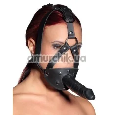 Кляп з фалоімітатором Zado Fetish Head Harness with Dildo - Фото №1