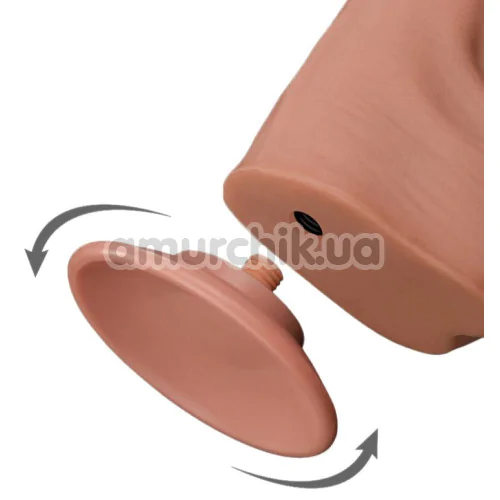 Фаллоимитатор Sliding-Skin Dual Layer Dong 11.5, телесный