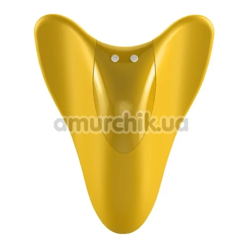 Вибронасадка на палец Satisfyer High Fly, желтая