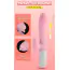 Вибратор с подогревом, ротацией и толчками FoxShow Silicone Heating and Thrusting Vibrator, розовый - Фото №12