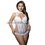 Корсет JSY Sexy Lingerie P61132, білий - Фото №1