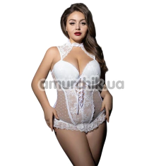 Корсет JSY Sexy Lingerie P61132, белый - Фото №1