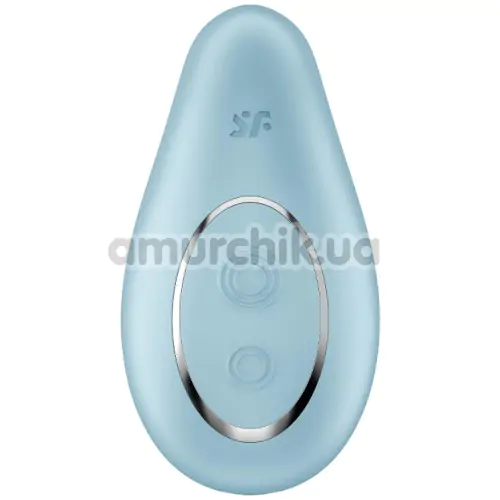Вібратор Satisfyer Dipping Delight, блакитний