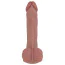 Фалоімітатор Natural Play Silicone Dildo D5, тілесний - Фото №3