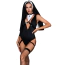 Костюм монашки JSY Sexy Lingerie 6865, черно-белый: боди + головной убор + чулки - Фото №1