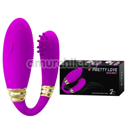 Вибратор Pretty Love Squirm, розовый
