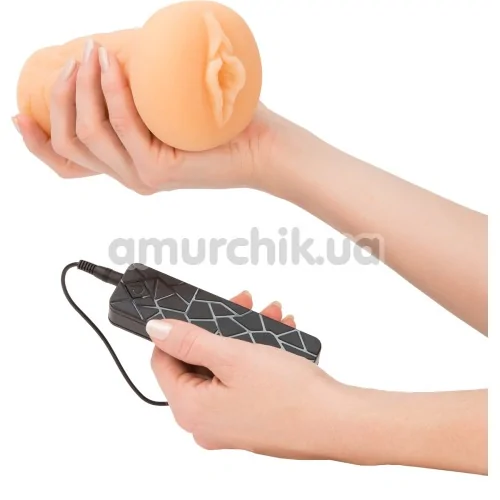 Мастурбатор с вибрацией Easy Job Ruth, телесный