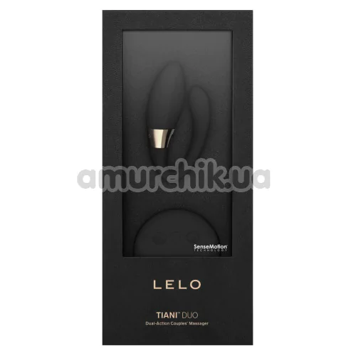 Вибратор Lelo Tiani Duo (Лело Тиани Дуо), черный