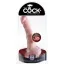 Фалоімітатор King Cock Plus Dual Density With Balls, 22.9 см, тілесний - Фото №11
