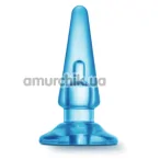 Анальная пробка B Yours Basic Anal Plug, голубая - Фото №1