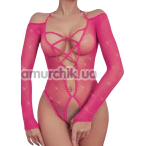 Боді JSY Sexy Lingerie WW7203, рожеве - Фото №1