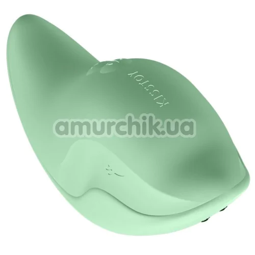 Кліторальний вібратор KissToy Heidi, бірюзовий