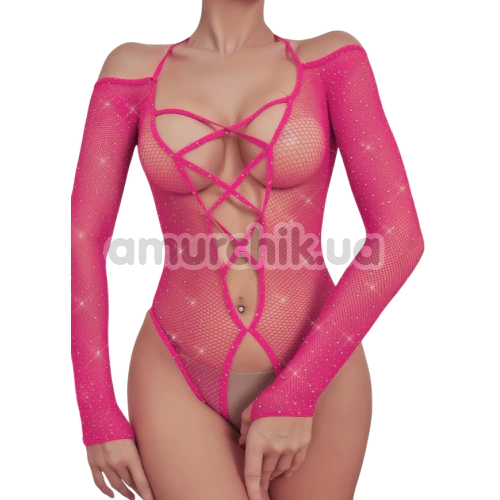 Боді JSY Sexy Lingerie WW7203, рожеве - Фото №1