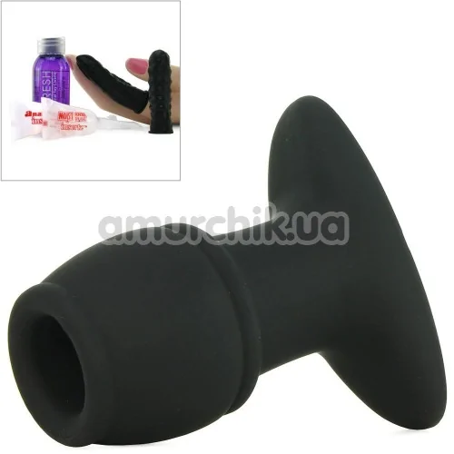 Анальна пробка Anal Fantasy Collection Open Wide Tunnel Plug, чорна
