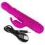 Вибратор с ротацией XouXou Rotating Pearl Rabbit Vibrator, розовый - Фото №11
