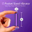 Клиторальный вибратор Kool Vibes Rechargeable Bullet, фиолетовый - Фото №7