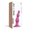 Фалоімітатор Strap-On-Me Dildo Plug Beads S, рожевий - Фото №5