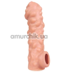 Насадка на пенис Kokos Cock Sleeve CS 003-S, телесная - Фото №1