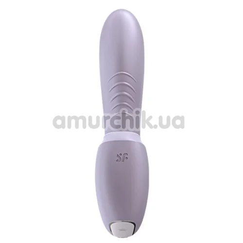 Вібратор з вакуумним стимулятором Satisfyer Sunray, фіолетовий