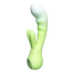 Вибратор с толчками Odeco Every Night Toys Rabbit Vibe 8309, зеленый - Фото №4