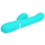 Вибратор с пульсацией Pretty Love Mariana, бирюзовый - Фото №5