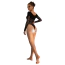 Боди Star Night Fishnet Circle Bodysuit, черное - Фото №9