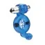 Виброкольцо Magnetic Power Full Contact Ring, синее - Фото №1
