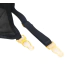Комплект Star Night Garter Strap Set, черный: бюстгальтер + трусики-стринги + пояс для чулок + гартеры - Фото №13