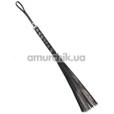 Батіг S&M Fancy Leather Flogger 112, чорний - Фото №1
