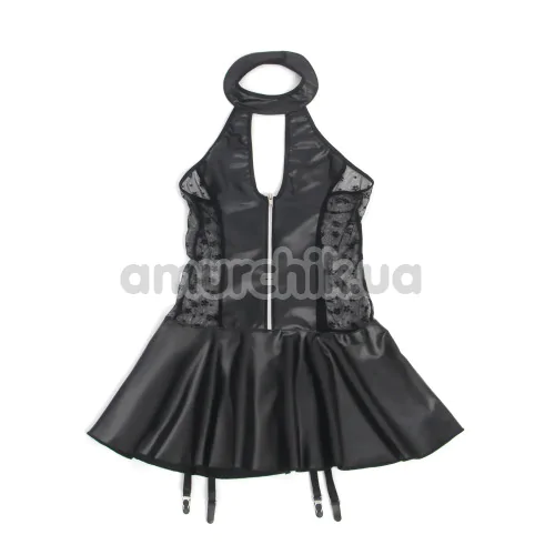 Сукня Star Night Mesh & Zipper Sexy Dress, чорна