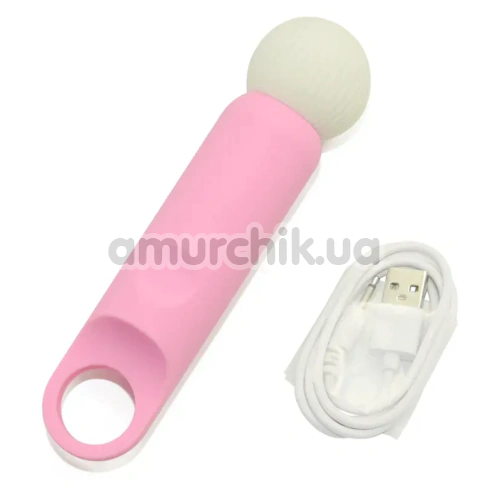 Клиторальный вибратор Sweet Em Velvet Lure Tiny Wand, розовый