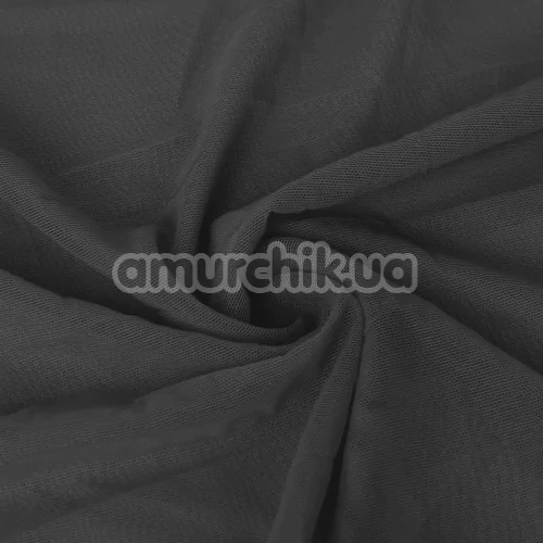 Пеньюар Star Night Sensual Ruffle Night Robe, чорний