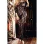 Комбінезон Black Lace Long Sleeve Bodystocking (модель B1151) - Фото №2