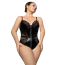 Боди JSY Sexy Lingerie P61153, черное - Фото №3
