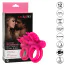 Віброкільце Silicone Rechargeable Butterfly Dual Ring, рожеве - Фото №10