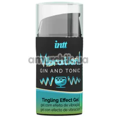 Возбуждающий гель с эффектом вибрации Intt Vibration Gin Tonic Tingling Effect Gel - джин-тоник, 15 мл - Фото №1