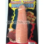 Дозатор для горчицы и кетчупа в виде пениса Mustard & Ketchup Dispenser - Фото №1