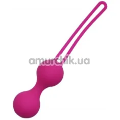 Вагінальні кульки EasyToys Light Silicone Ben Wa Ball, рожеві - Фото №1