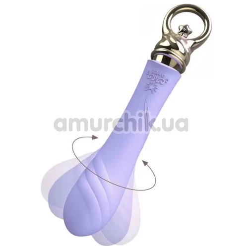 Вибратор с подогревом Zalo Courage Pre-Heating G-spot Massager, фиолетовый