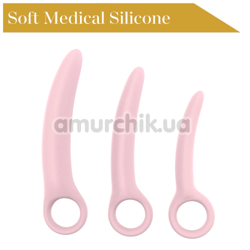 Вагинальные расширители Sweet Play Pelvic Floor Muscles Training Set A13, розовые