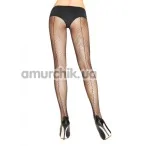 Колготки Backseam Fishnet Pantyhose, черные - Фото №1