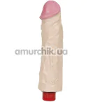Вибратор The Naturals Heavy Veined Dong 21.5 см, телесный - Фото №1