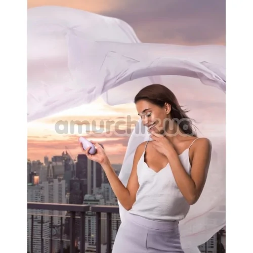 Симулятор орального секса для женщин Womanizer Liberty, светло-фиолетовый