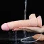 Фаллоимитатор с эякуляцией Cumming Softee Soft Ejaculation Cock 9, телесный - Фото №5
