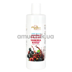 Массажный лубрикант MyLove Aroma Series Personal Lubricant 2in1 Sangria - сангрия, 300 мл - Фото №1