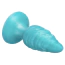 Анальна пробка SilexD Fantasy Liquid Silicone Plug Melty M, бірюзова - Фото №2