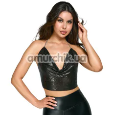 Топ Cottelli Collection Metal Top, черный - Фото №1