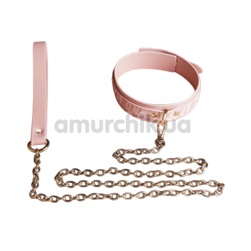 Бондажний набір з електростимуляцією Roomfun Bondage Gear With Massager, рожевий