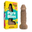 Мыло в виде пениса с присоской Pure Bliss Big, коричневое - Фото №5